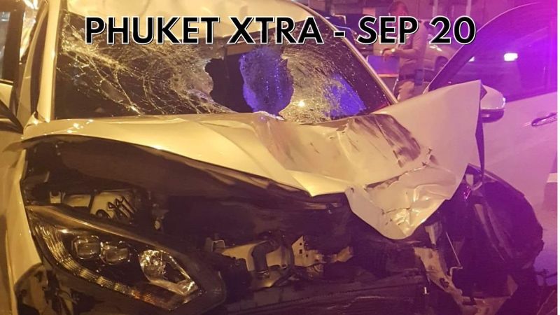 PHUKET XTRA: VIDEO: Khao Lak road claims another life || September 20