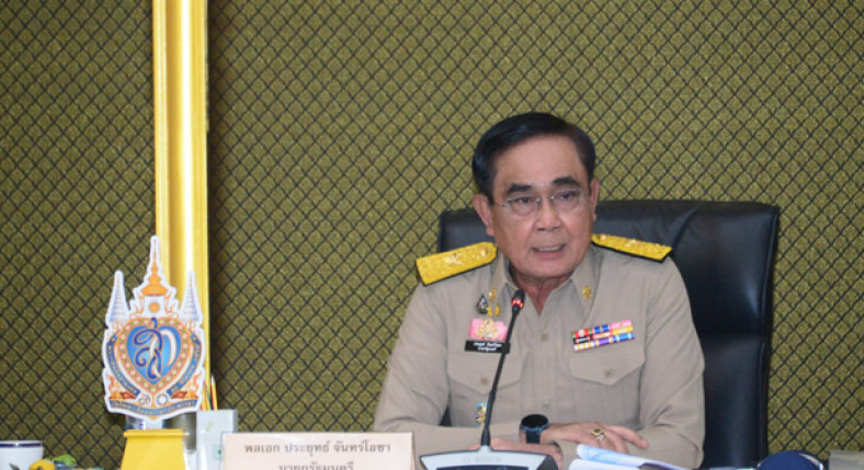 Prayut cautious on political future