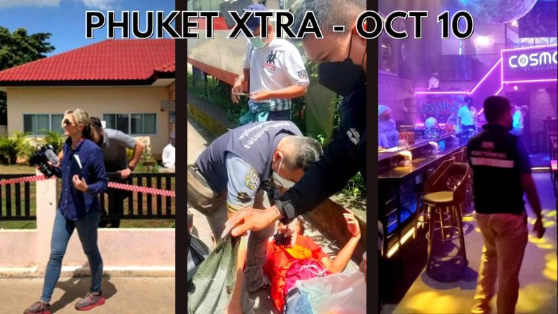 PHUKET XTRA: VIDEO: Authorities empty-handed after pub raids, Immigration goes after CNN crew || October 10