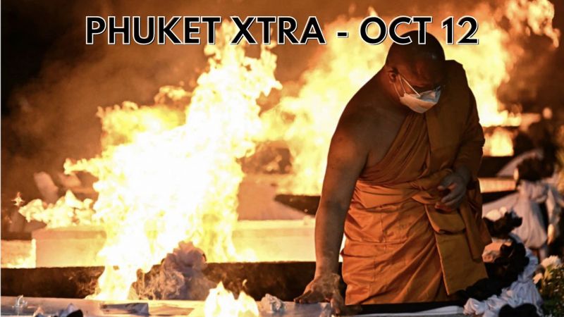 PHUKET XTRA: VIDEO: Final farewell to mass shooting victims, Another cabbie off the road || October 12