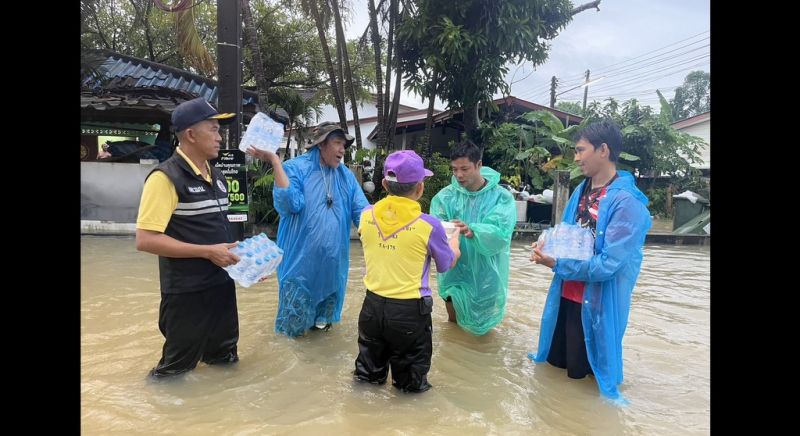 Essential supplies rushed to flood-stricken residents