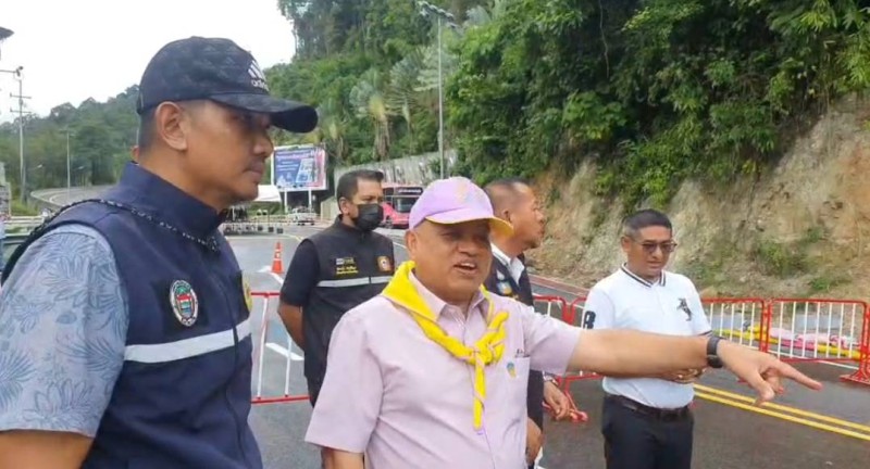 Safety first in Patong Hill landslide site repairs, says Phuket Governor