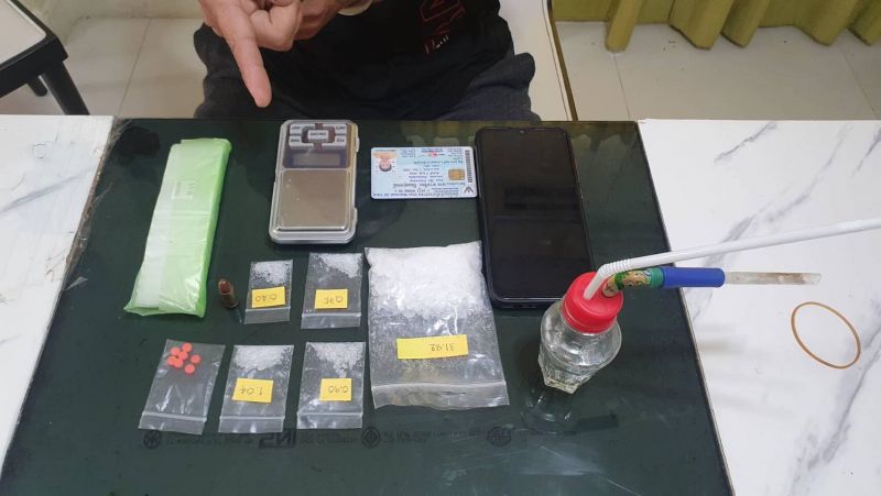Phuket man nabbed with methamphetamine, ammunition