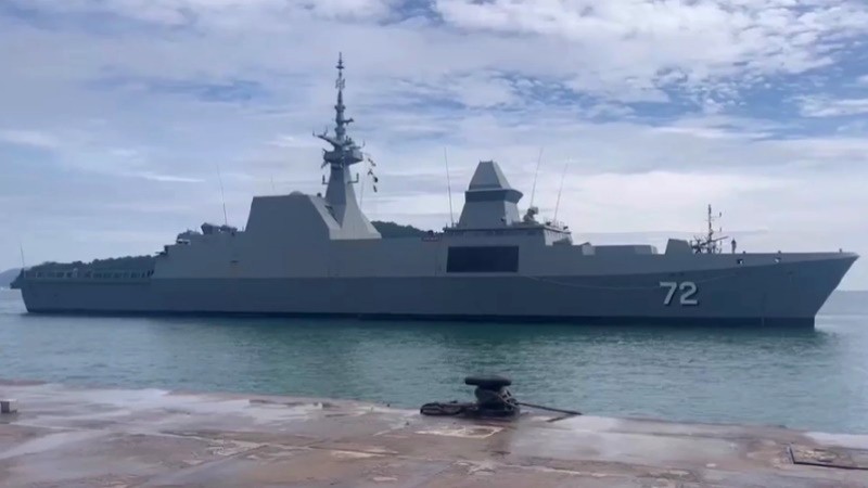 Singapore Navy visits Phuket