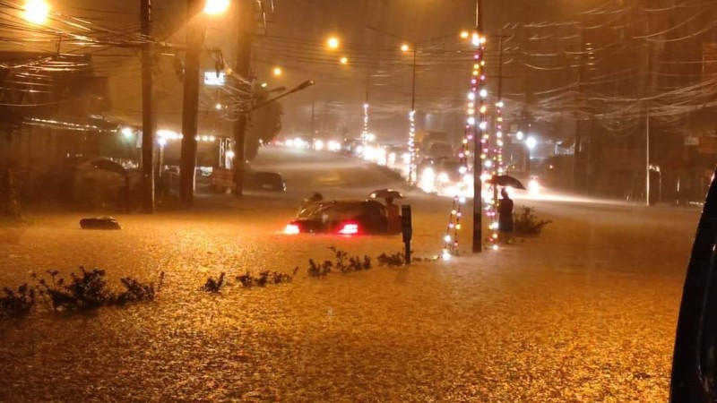 Patong Hill reopens to restricted traffic after flash flood hits Phuket