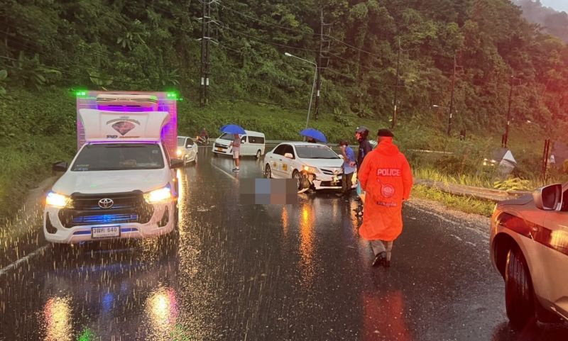 Polish man dies as motorbike slams into taxi