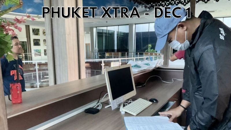 PHUKET XTRA: VIDEO: Heavy rain warning prompts caution over Patong Hill, Chinese triad crackdown || December 1