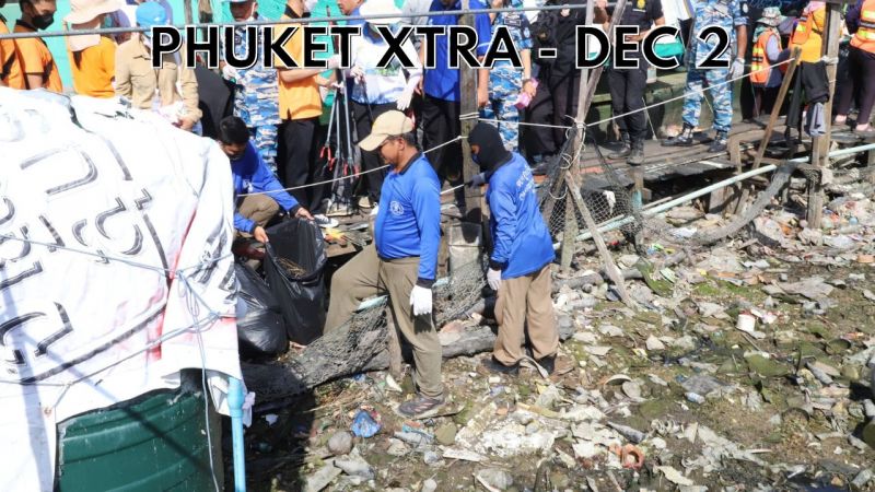 PHUKET XTRA: VIDEO: Cleaning up Phuket trash village, New licence-points system || December 2