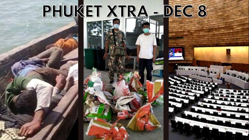 PHUKET XTRA: VIDEO: Decentralisation bill fails, Critical supplies for Rohinyga boat, 42 snakes bagged || December 8