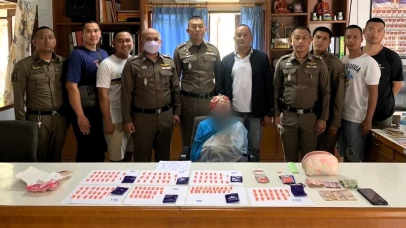Phuket woman, 50, caught with 1,720 meth pills