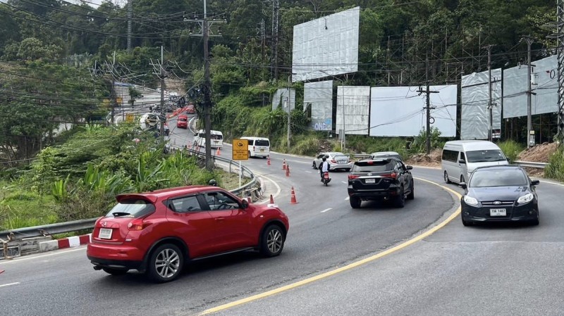 Patong Hill open to all vehicles