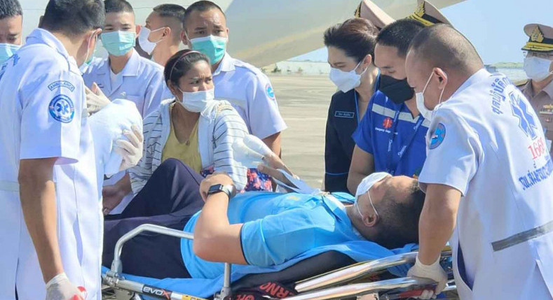 One sailor rescued, six bodies retrieved