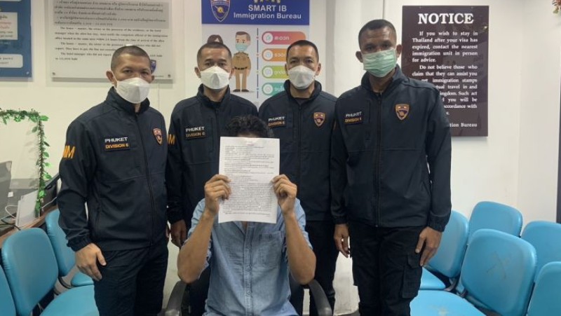 Foreigners arrested in Patong for overstay