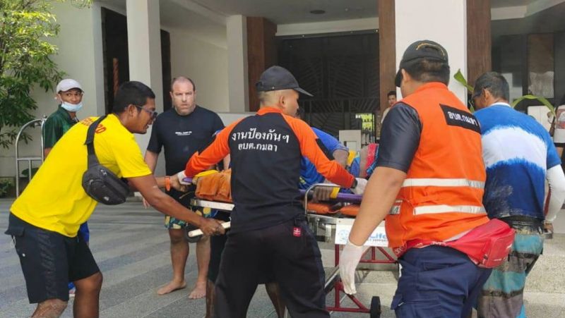 Man revived from drowning at Kamala Beach