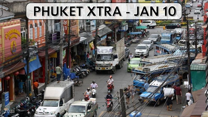PHUKET XTRA: VIDEO: Driver points system in effect, Daily China to Phuket flights begin next week || January 10
