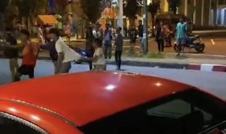 Teens attacking man in video not a street gang fight, assures youth