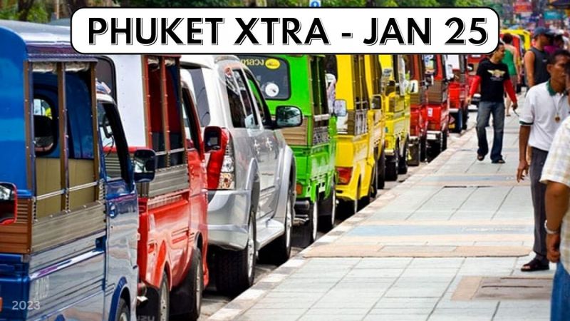 PHUKET XTRA: VIDEO: Ex-Immigration commanders face bribery charges, Phuket taxi drivers, Electric discount  || January 25