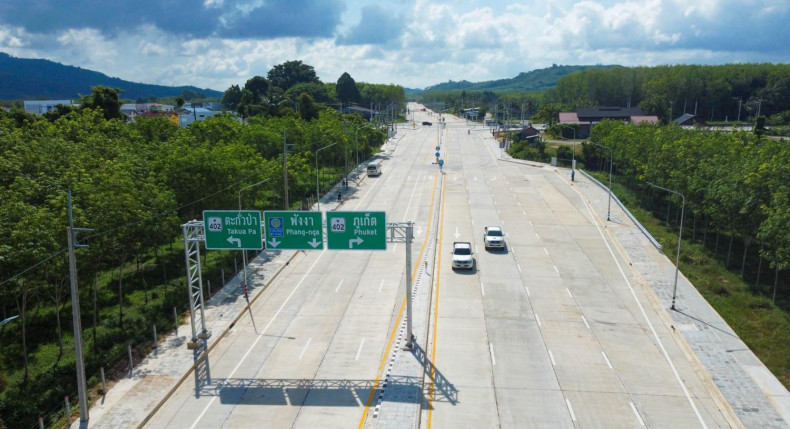 New road linking Phuket, Phang Nga now complete