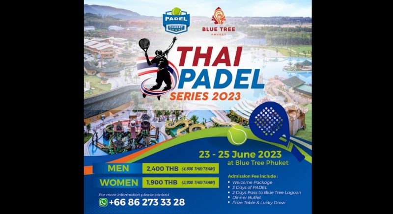 Padel Tennis competition set to debut in Phuket