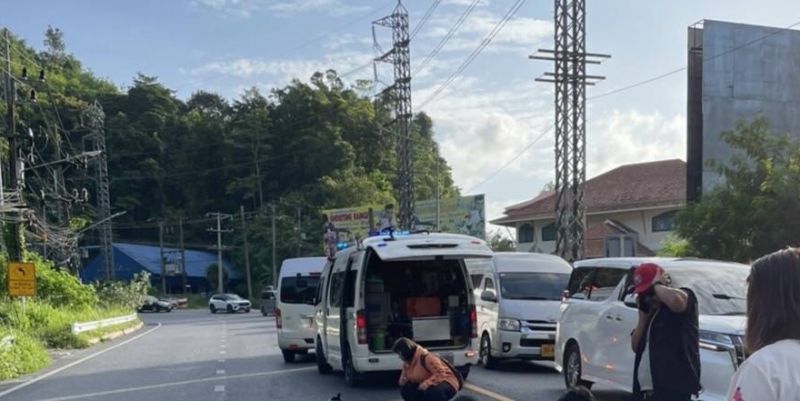 Patong Hill road claims another life