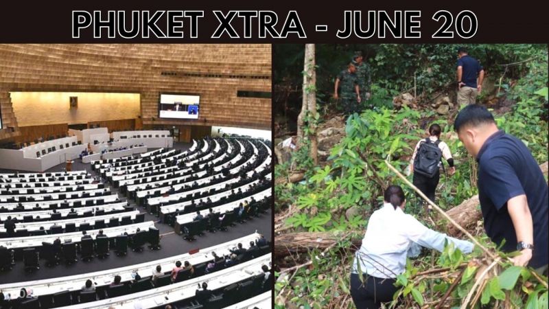 PHUKET XTRA: VIDEO: Election Commision confirms results, Another Patong Hill crash, Navy moves to forest || June 20