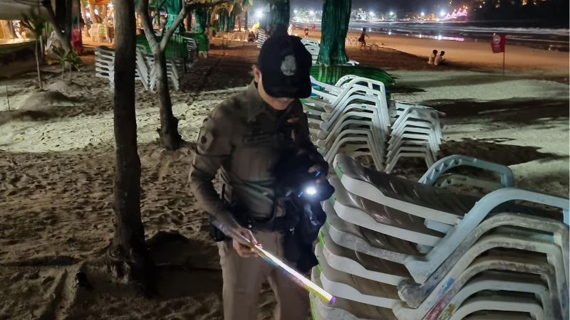 Police crack down on fireworks following Patong Beach fire