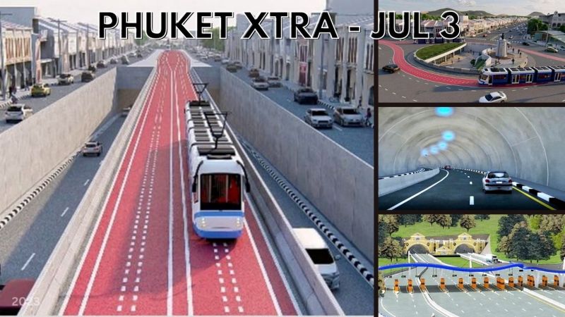 PHUKET XTRA: VIDEO: No urgency for Phuket tunnels & highways after failed Expo 2028 bid, Astronaut in Phuket! || July 3