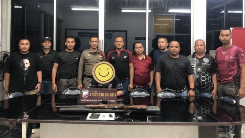 Man arrested for firing gun in dispute over neighbour’s noise