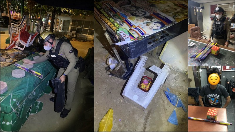 Man arrested over Patong Beach fireworks