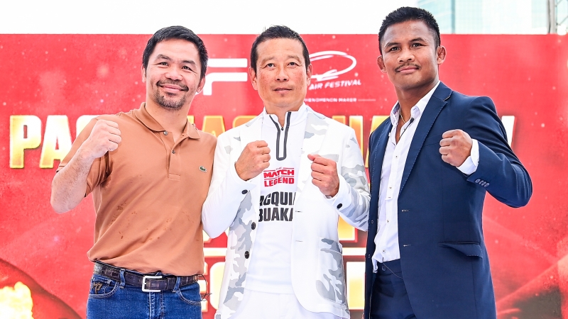 Pacquiao to fight Thai icon Buakaw