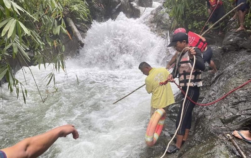 Egyptian girl dies at Phang Nga waterfall