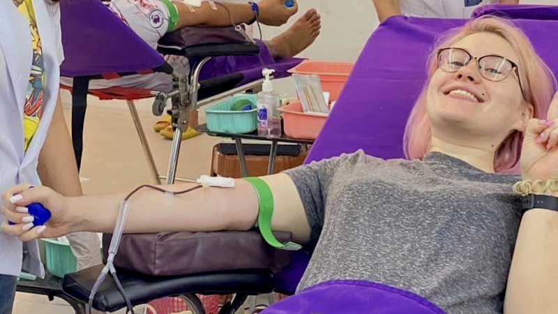 Foreigners invited to join August 8 blood donation drive