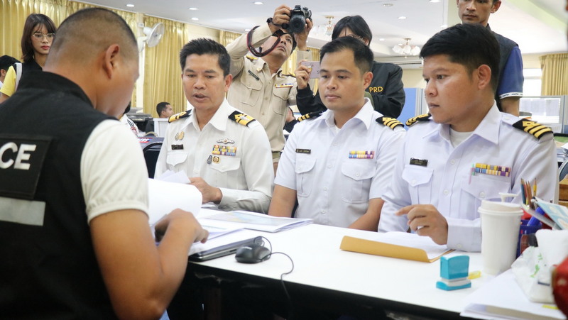 Phuket Marine Chief files police complaint over oil slick