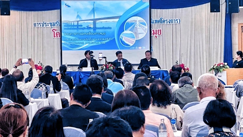 B34bn Koh Samui bridge project starts public hearings