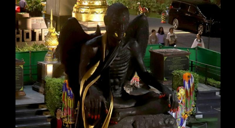 Group says statue promotes devil worship