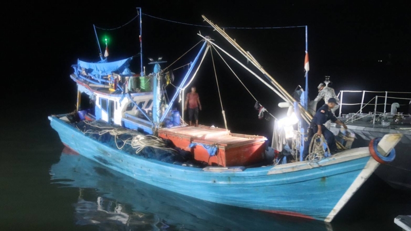 Indonesian trawlers seized off Phuket