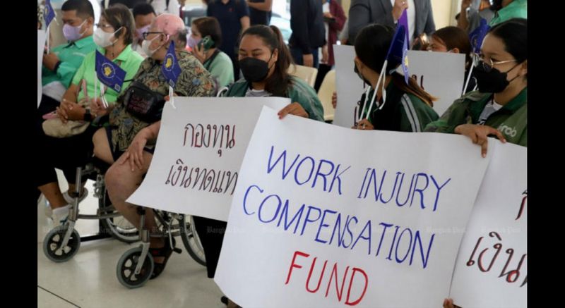 Delivery riders seek crash aid