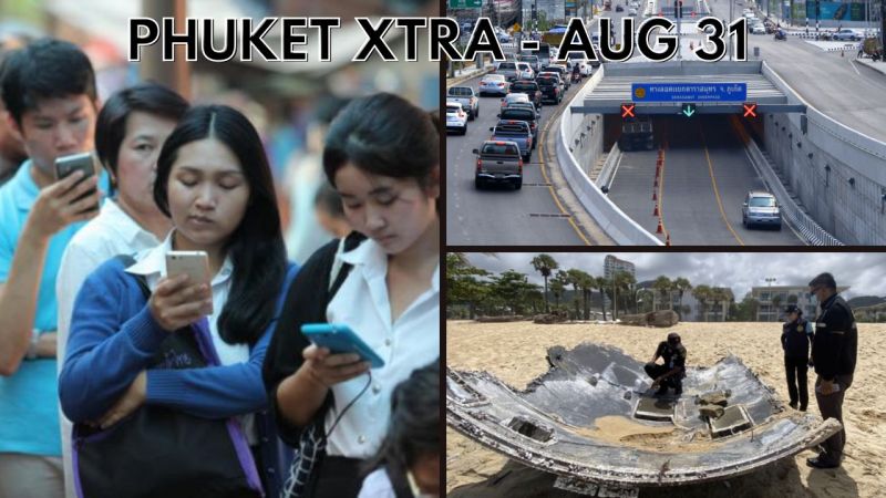 PHUKET XTRA: VIDEO: Digital wallet handout based on tokens, Major Phuket highway projects, Debris probe || August 31