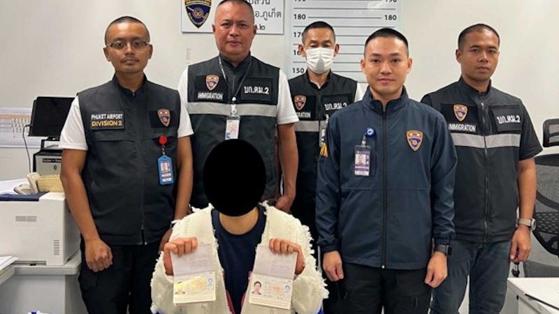 Phuket airport busts woman attempting entry with other person’s passport