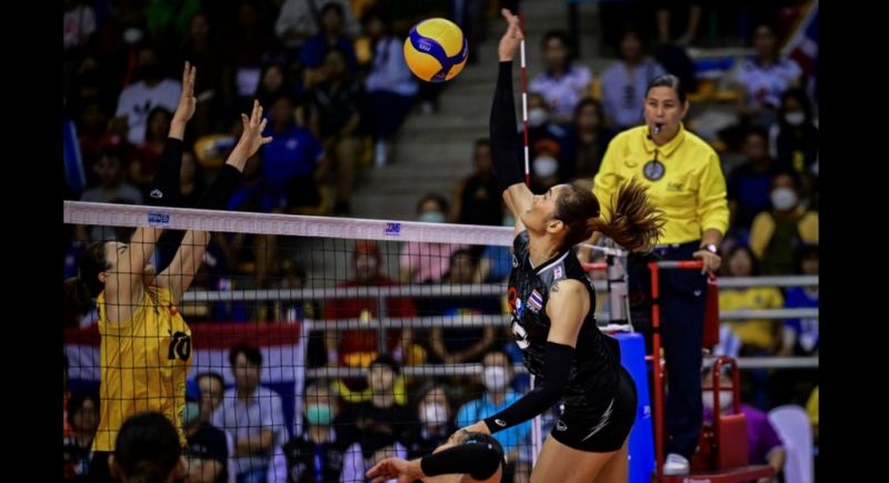 Thai spikers top group to face Japan in semis