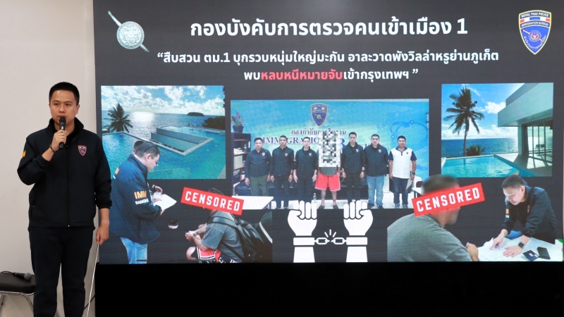 American arrested in Bangkok for Phuket villa damage