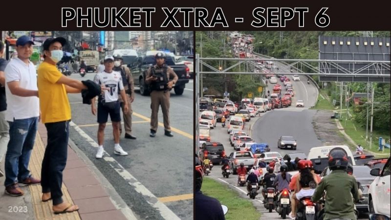 PHUKET XTRA: VIDEO: Patong shooter arrested, Patong Hil landslip concerns, Phuket water woes highlighted || September 6