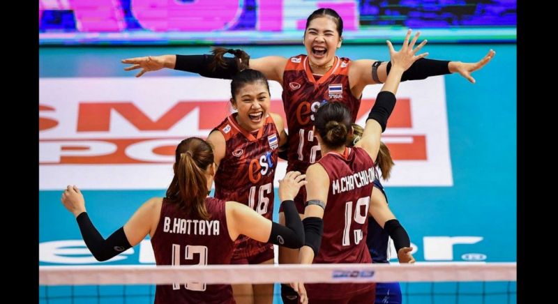 Thai women beat China for Asian volleyball title