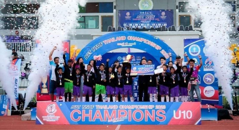 Phuket youngsters dazzle at national football championships