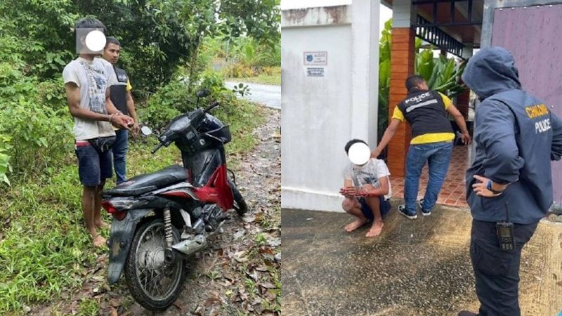 Man arrested for stealing motorbike from Phuket security guard