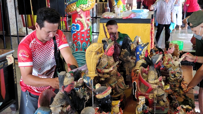 Phuket shrines ready for Vegetarian Festival