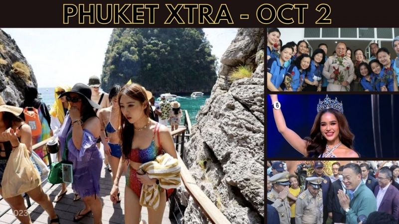 PHUKET XTRA: VIDEO: Hopes for Chinese golden goose, Premier hears airport plans, Phuketian wins pageant || Oct 2