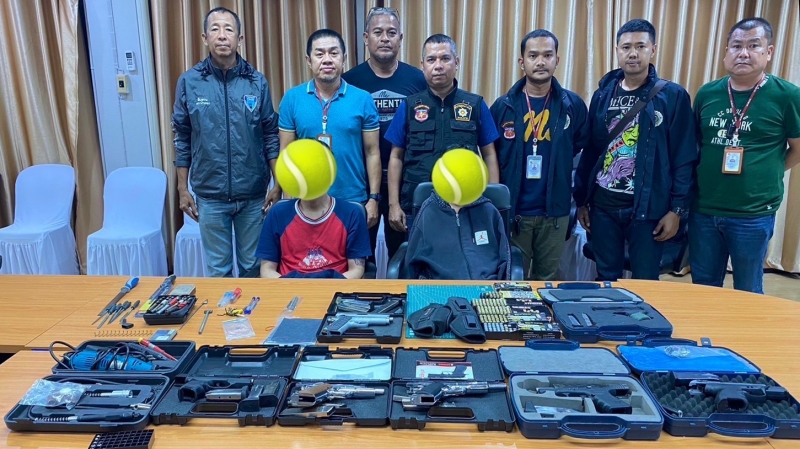 Modified ‘blank gun’ dealers arrested in Patong