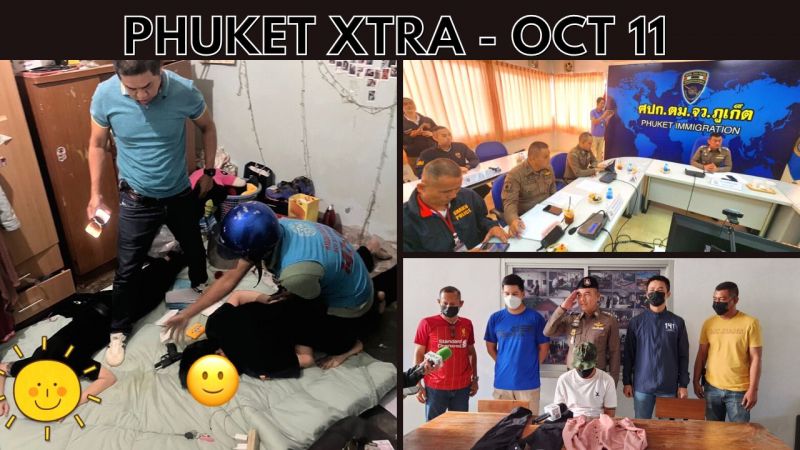 PHUKET XTRA: VIDEO: Restaurant worker confesses to fatal stabbing, Patong modified gun dealers arrested || Oct 11