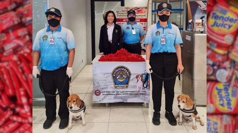 Tourists warned not to bring pork into Thailand